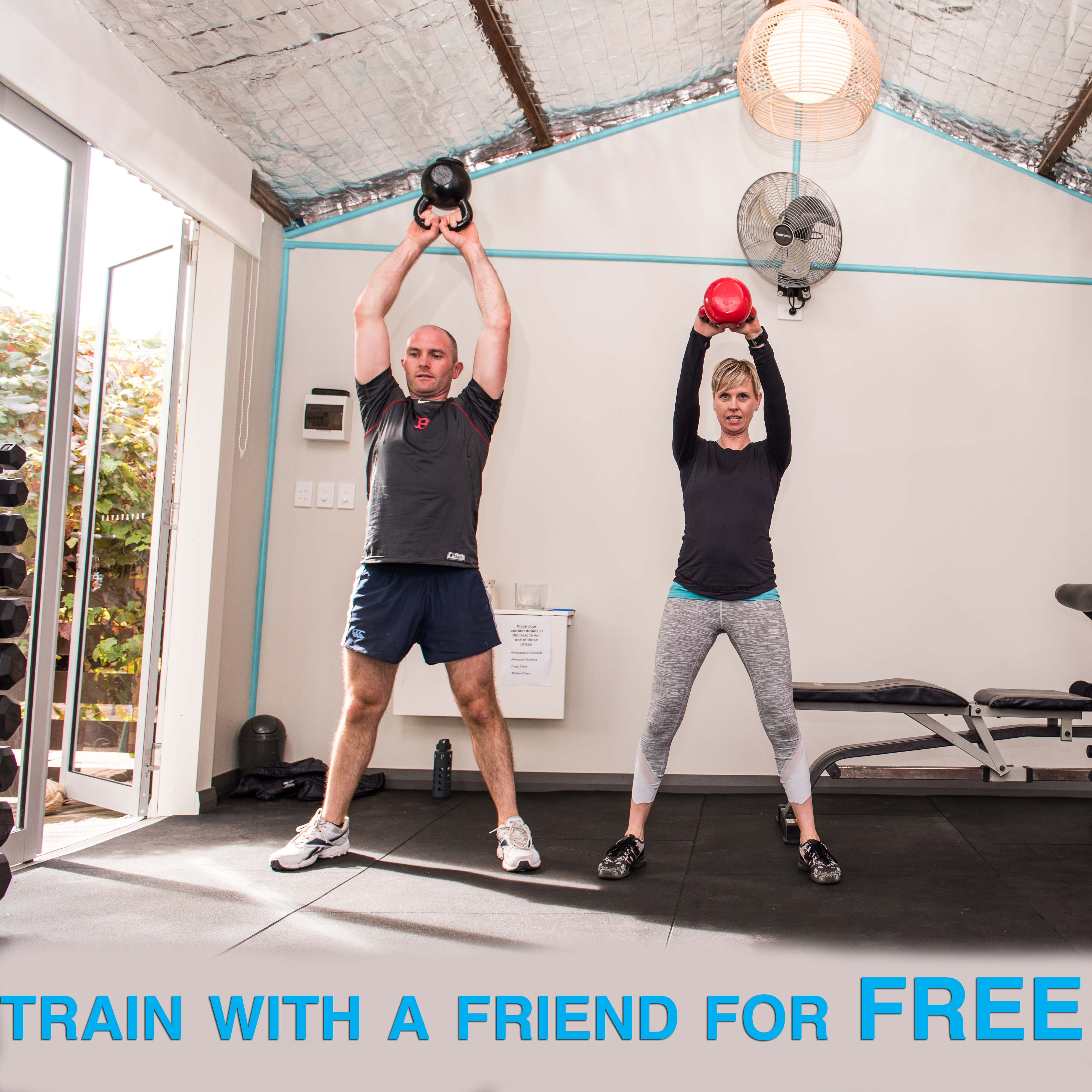 Find a Workout Buddy. Train with a friend for Free